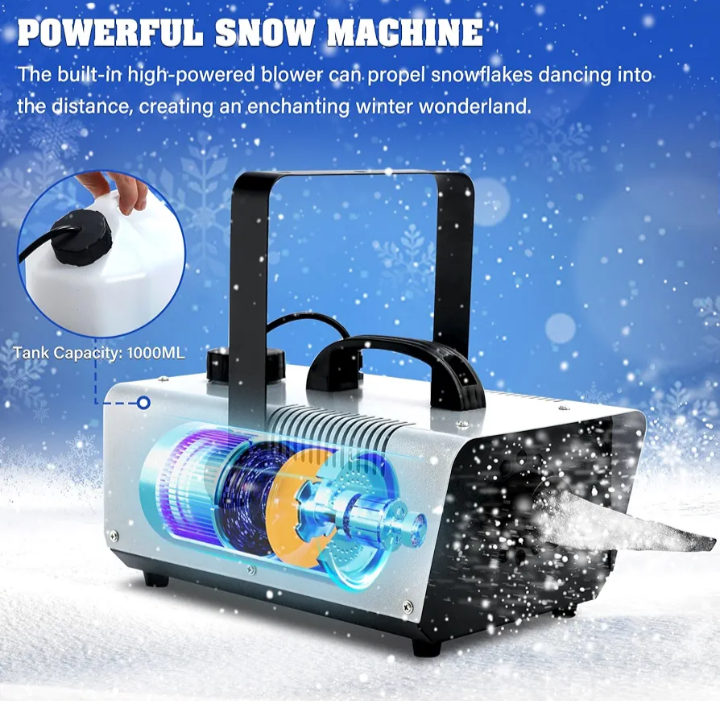 Máquina De Nieve 600W