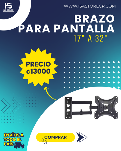 Brazo Para Pantalla 17" A 32" X200