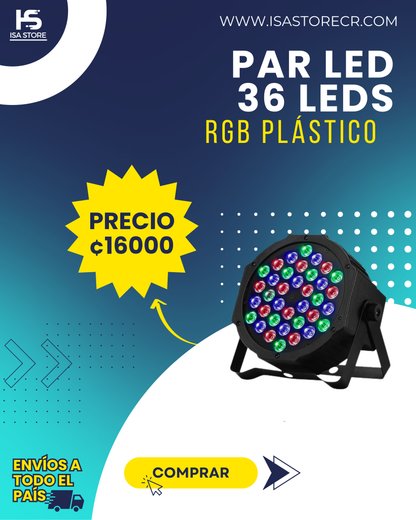 Par Led 36 Leds RGB