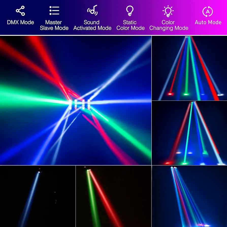 Spider Luz Led RGB