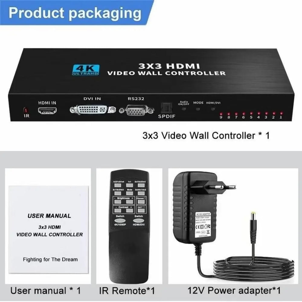 Video Wall Controller 9S 4K