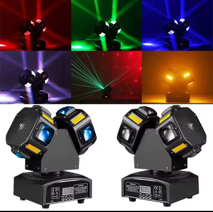 Cabeza Móvil Giratoria 3 en 1