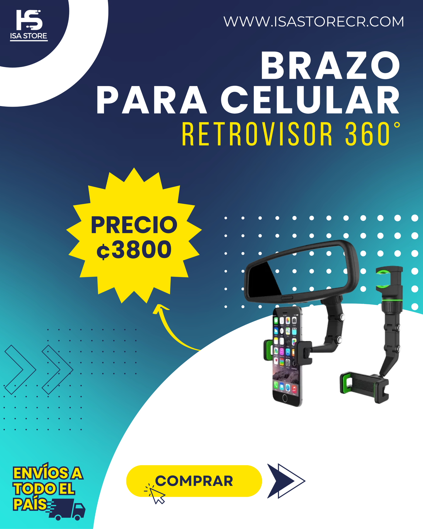 Soporte Para Celular 360°