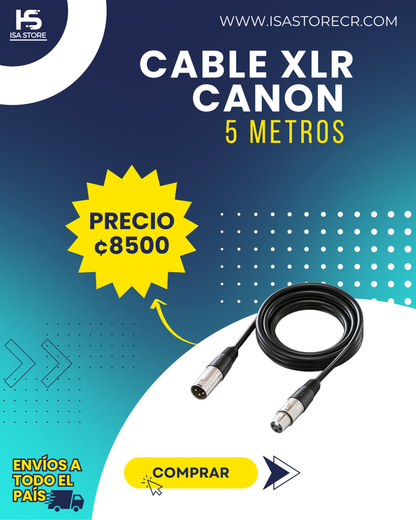 Cable XLR 5 Metros