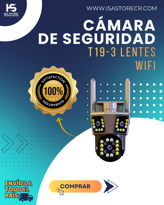 Cámara De Seguridad T19-3 Lentes