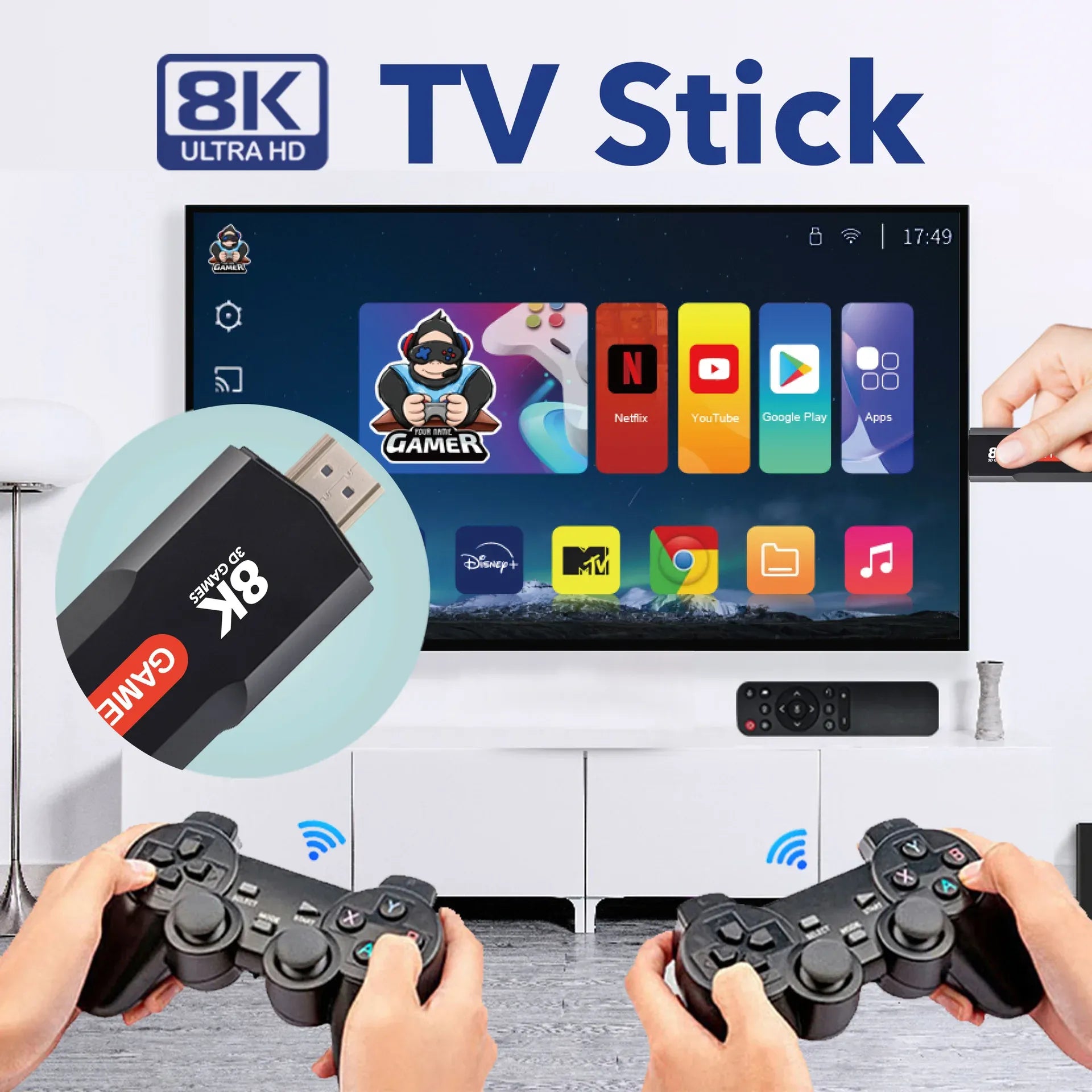 Game Tv Stick 8K
