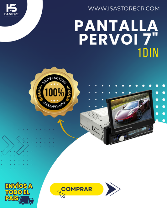 Cámara Para Carro 7" 1 Din