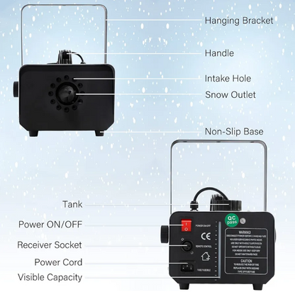 Máquina De Nieve 600W