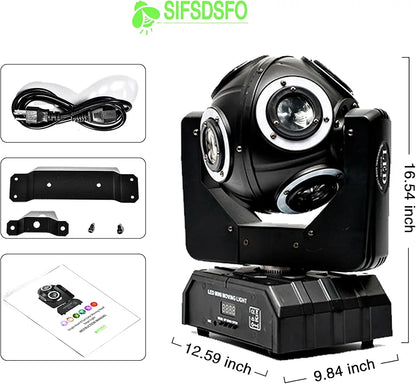 Bola De Disco Giratoria Led RGB