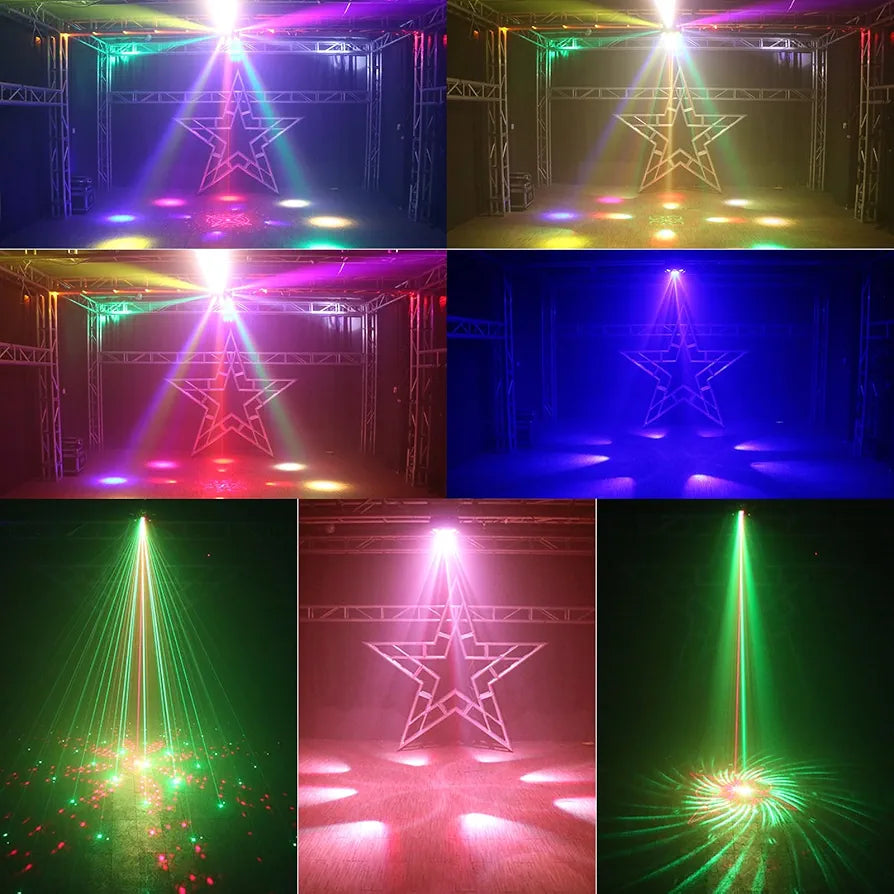 Luz Led 4 En 1 Estroboscopica