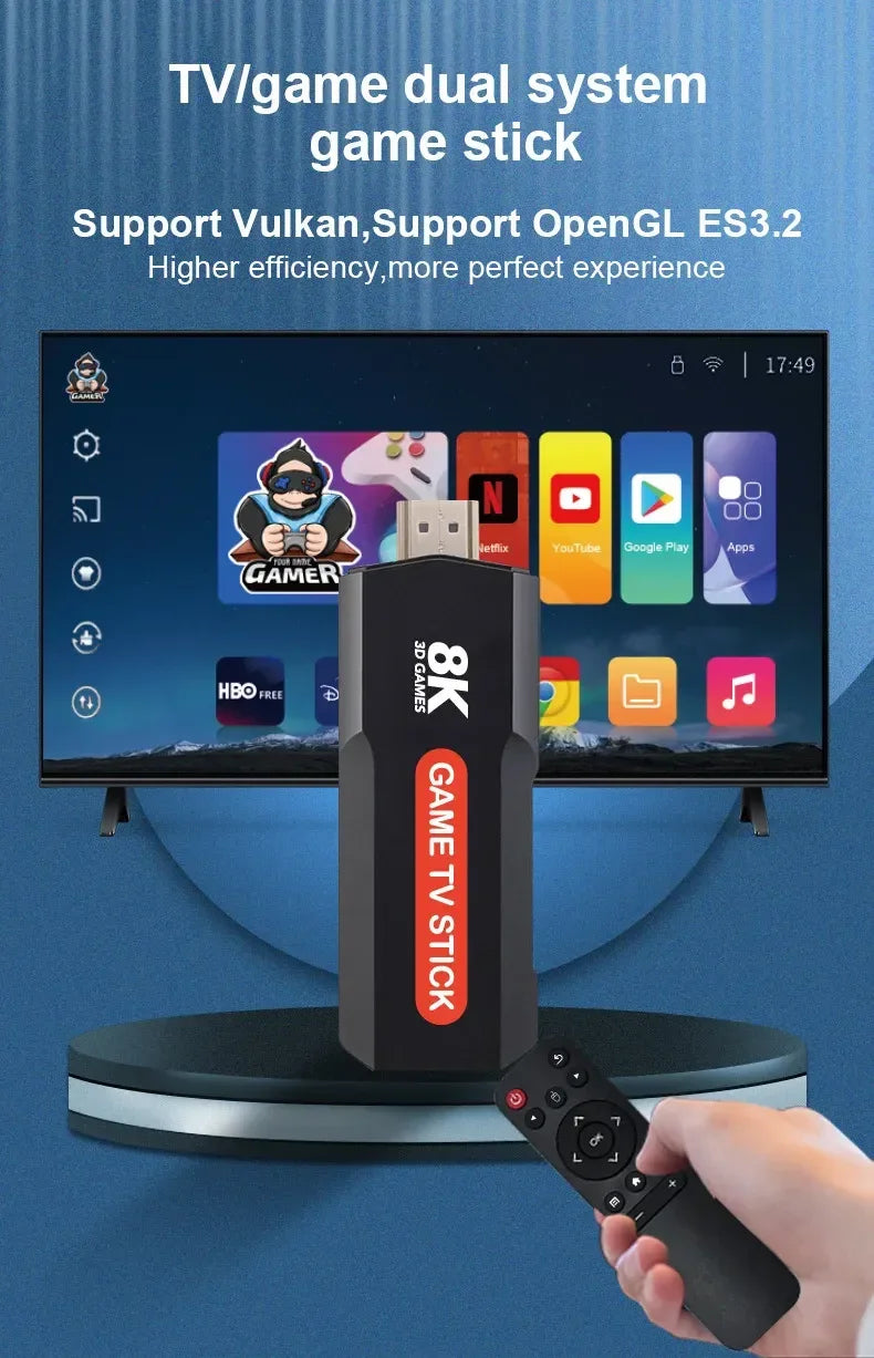 Game Tv Stick 8K