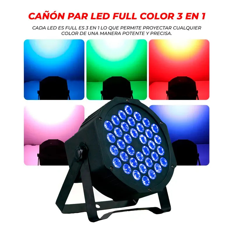 Par Led RGB 36x3