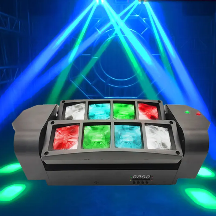 Spider Luz Led RGB Con Láser