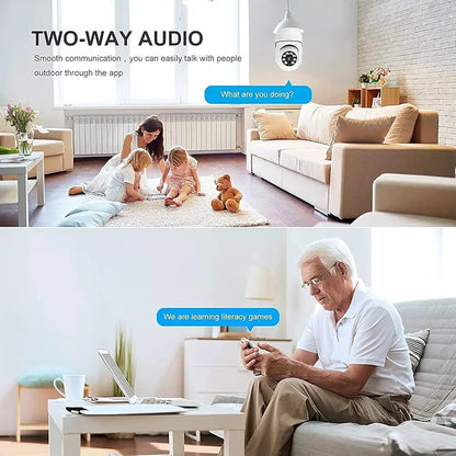 Cámara De Seguridad WiFi E27