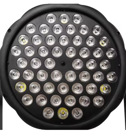 Par Led Plástico 54×3W RGB
