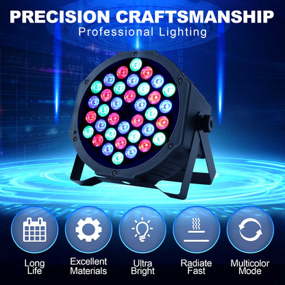 Par Led 36 Leds RGB