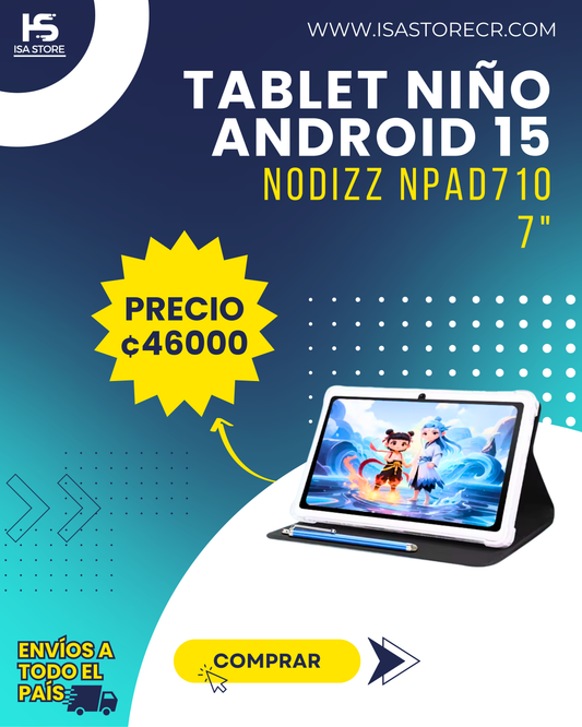 Tablet Niño 7" Nobizz NPAD710