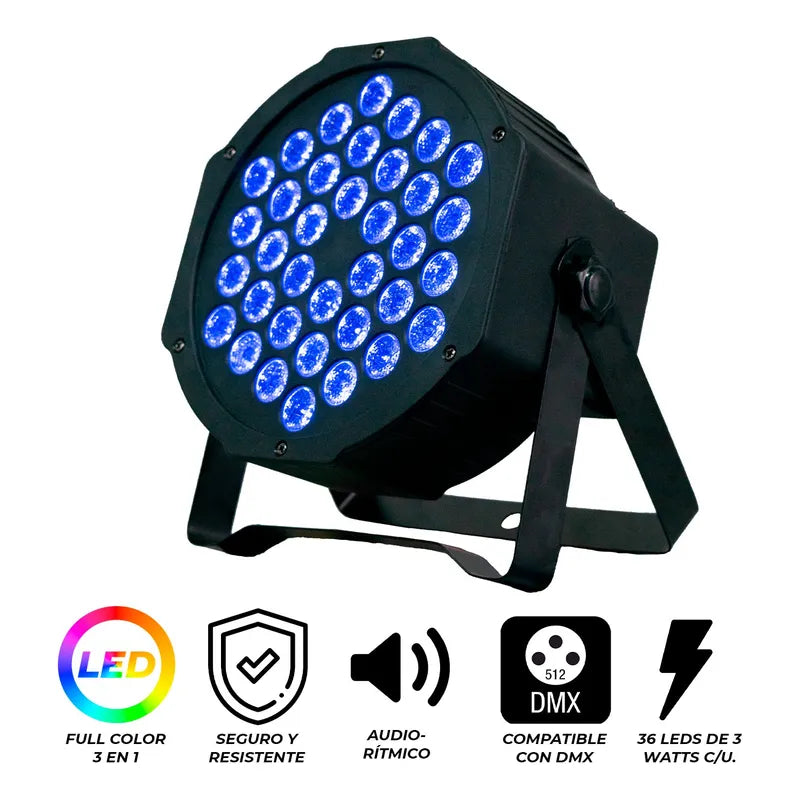 Par Led RGB 36x3