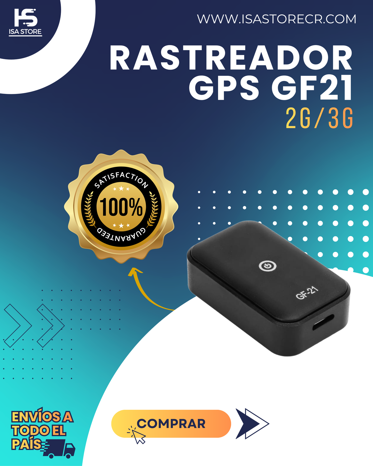Gps 2G/3G GF21 Wifi