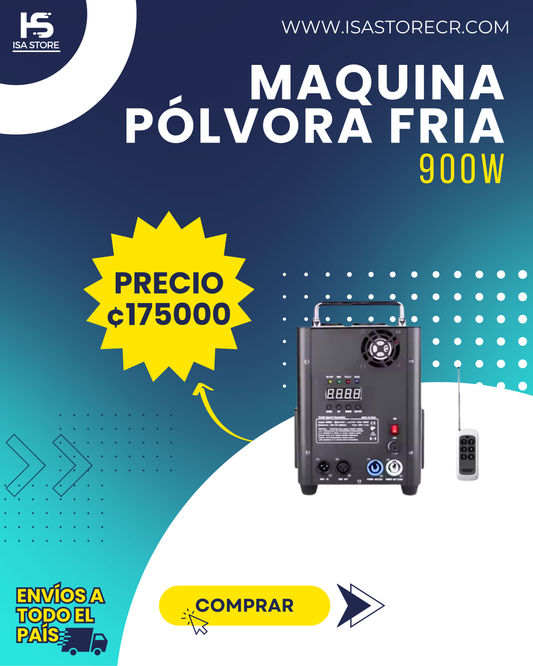 Máquina Pólvora Fría 900W